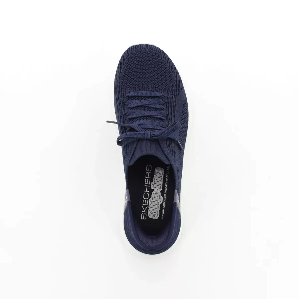 Image (6) de la chaussures Skechers - Baskets Bleu en Textile