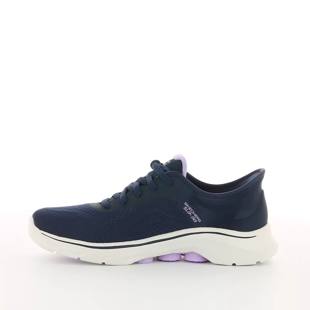Image (4) de la chaussures Skechers - Baskets Bleu en Textile