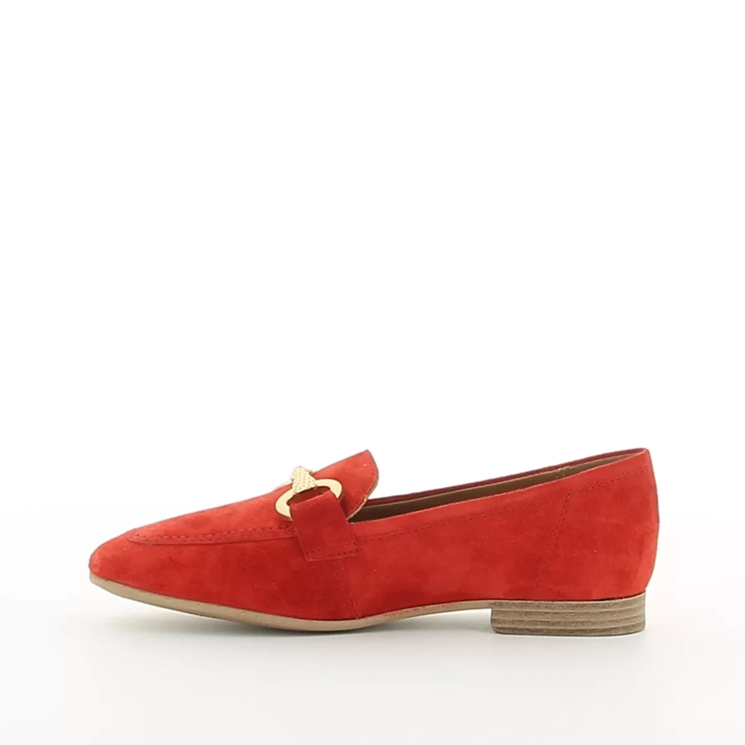 Image (4) de la chaussures Tamaris - Mocassins Rouge en Cuir nubuck