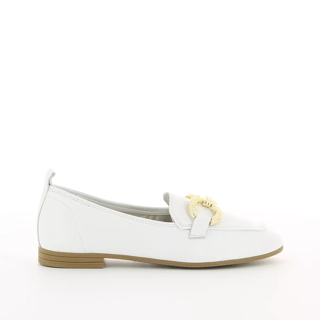 Image (2) de la chaussures Tamaris - Mocassins Blanc en Cuir