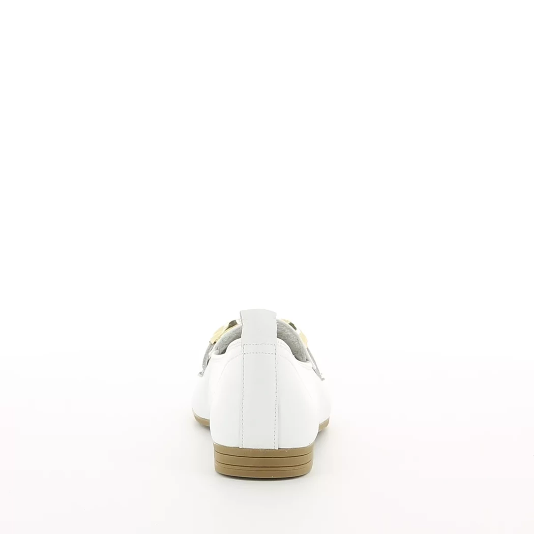 Image (3) de la chaussures Tamaris - Mocassins Blanc en Cuir