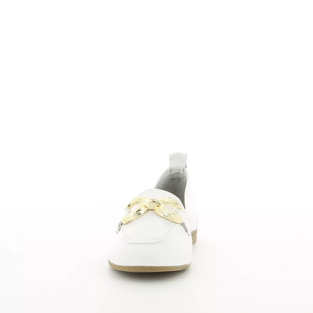 Image (5) de la chaussures Tamaris - Mocassins Blanc en Cuir