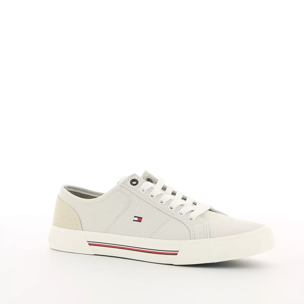 Image (1) de la chaussures Tommy Hilfiger - Baskets Beige en Textile