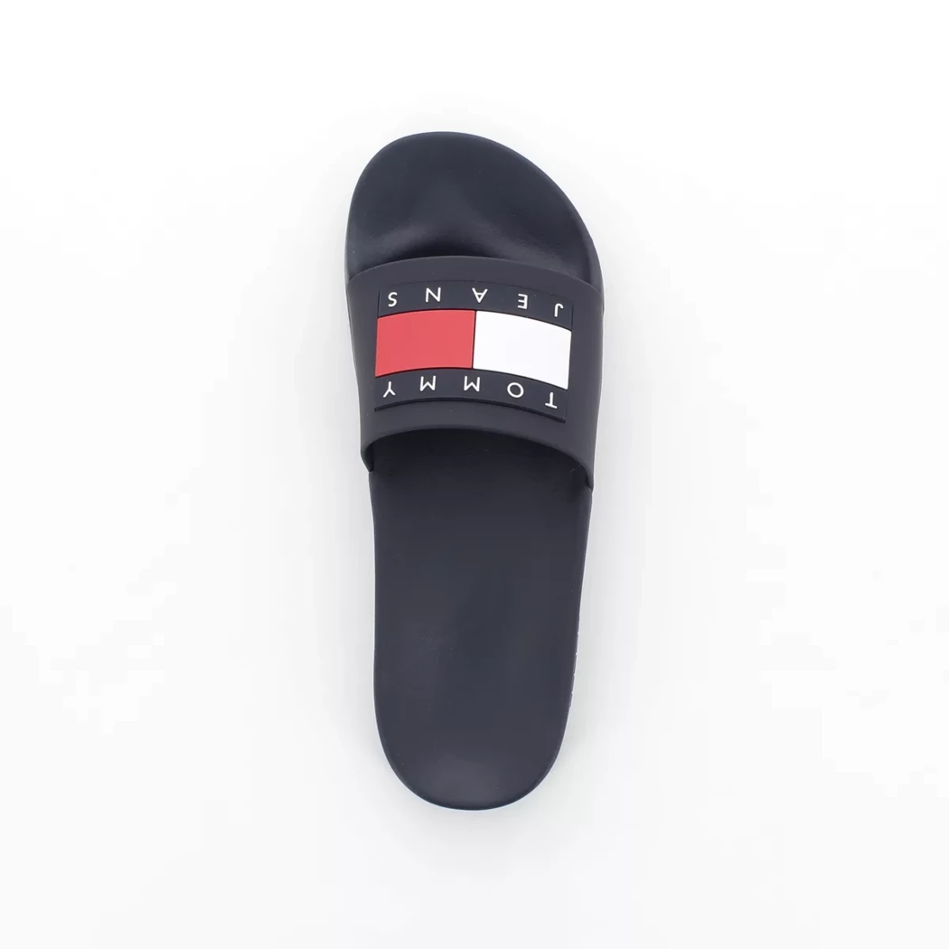 Image (6) de la chaussures Tommy Hilfiger - Tongs et Plage Bleu en Caoutchouc