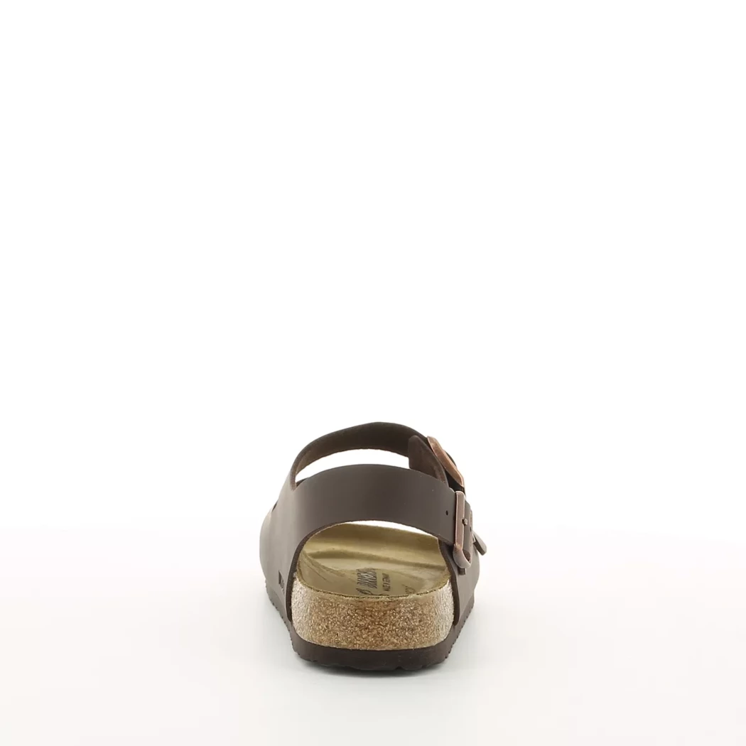 Image (3) de la chaussures Birkenstock - Sandales et Nu-Pieds Marron en Cuir synthétique Image (3) de la chaussures Birkenstock - Sandales et Nu-Pieds Marron en Cuir synthétique