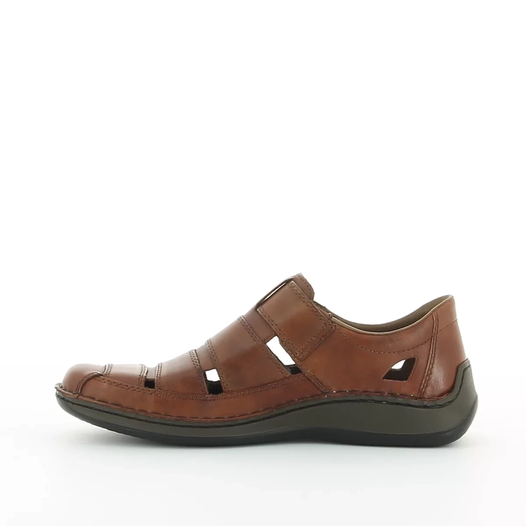 Image (4) de la chaussures Rieker - Sandales et Nu-Pieds Cuir naturel / Cognac en Cuir Image (4) de la chaussures Rieker - Sandales et Nu-Pieds Cuir naturel / Cognac en Cuir