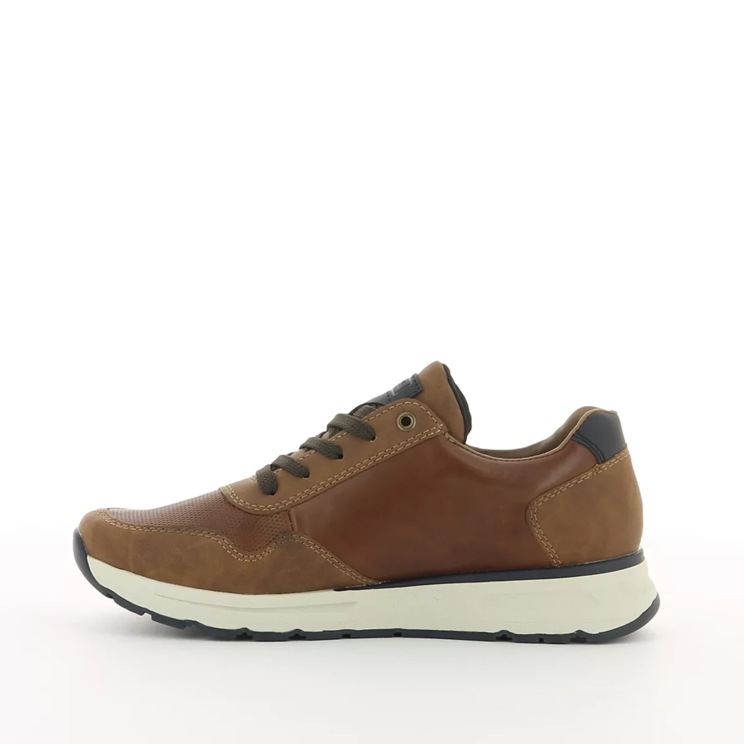 Image (4) de la chaussures Rieker - Baskets Cuir naturel / Cognac en Cuir