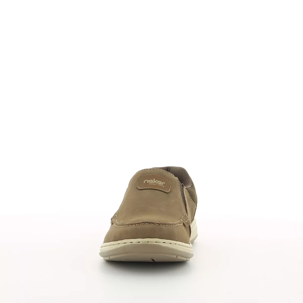 Image (5) de la chaussures Rieker - Mocassins Taupe en Cuir nubuck