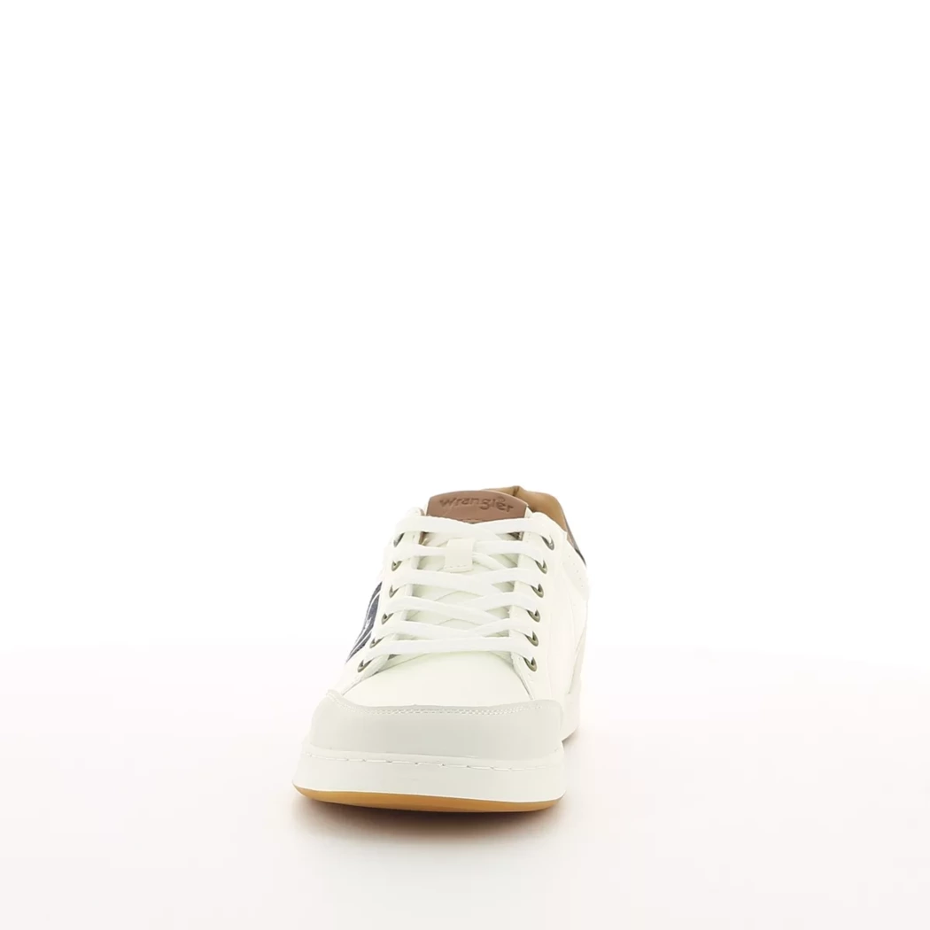 Image (5) de la chaussures Wrangler - Baskets Blanc en Cuir synthétique
