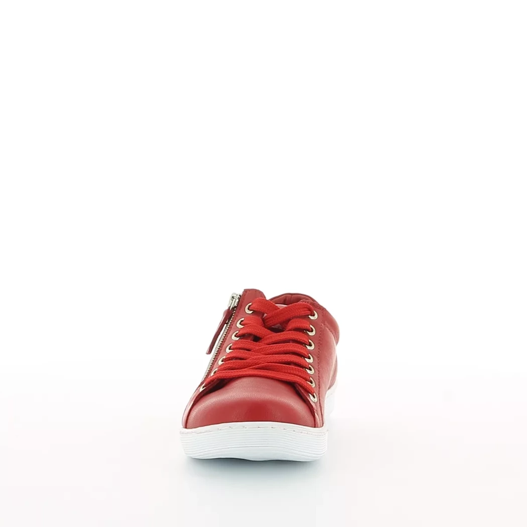 Image (5) de la chaussures Andrea Conti - Baskets Rouge en Cuir