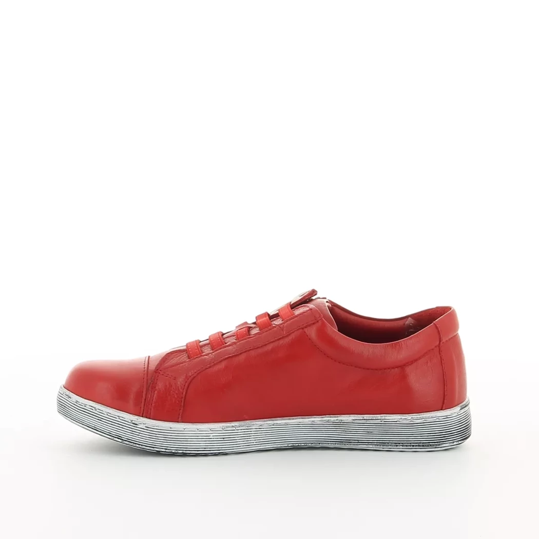 Image (4) de la chaussures Andrea Conti - Baskets Rouge en Cuir