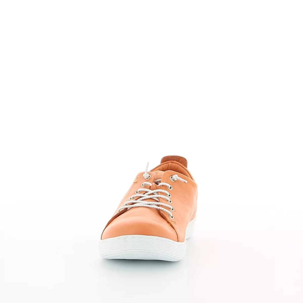 Image (5) de la chaussures Andrea Conti - Baskets Orange en Cuir