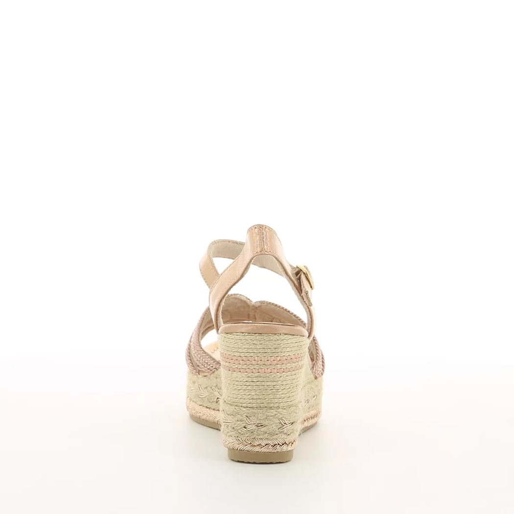 Image (3) de la chaussures Marco Tozzi - Sandales et Nu-Pieds Rose en Textile