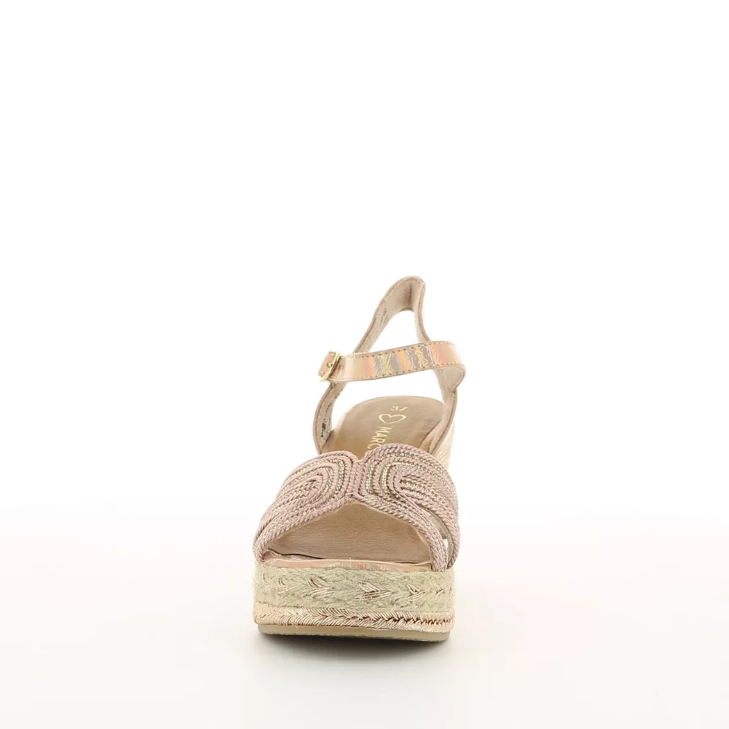 Image (5) de la chaussures Marco Tozzi - Sandales et Nu-Pieds Rose en Textile