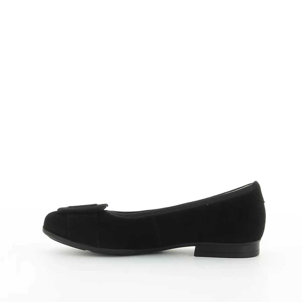 Image (4) de la chaussures Gabor - Ballerines Noir en Cuir nubuck