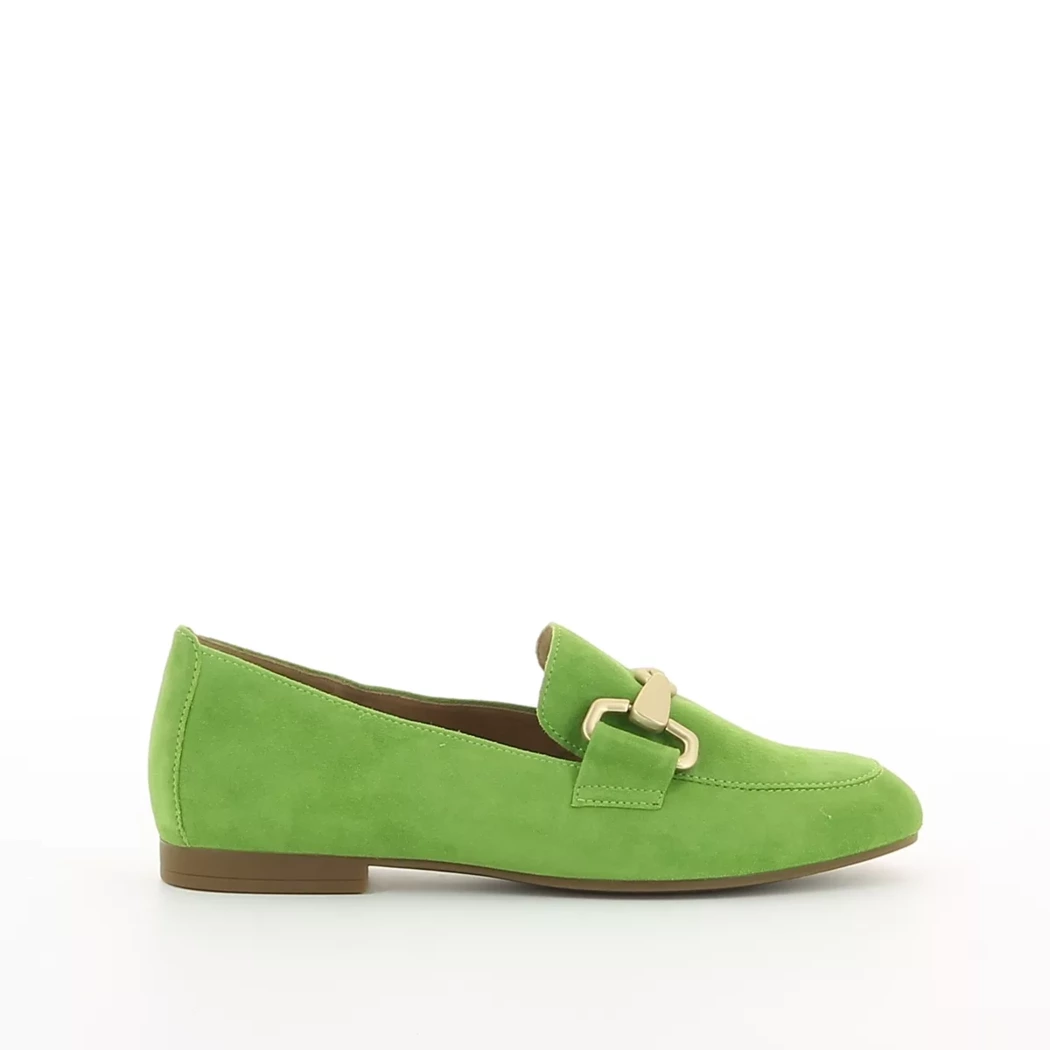 Image (2) de la chaussures Gabor - Mocassins Vert en Cuir nubuck