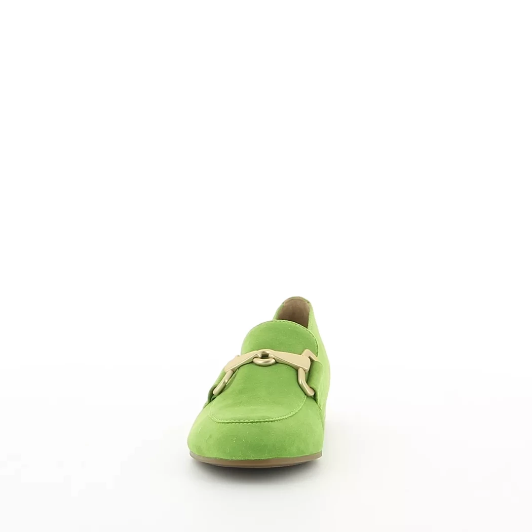 Image (5) de la chaussures Gabor - Mocassins Vert en Cuir nubuck