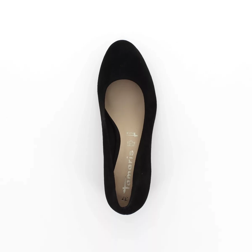 Image (6) de la chaussures Tamaris - Escarpins Noir en Cuir nubuck