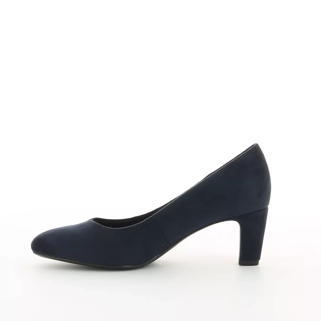 Image (4) de la chaussures Tamaris - Escarpins Bleu en Cuir synthétique