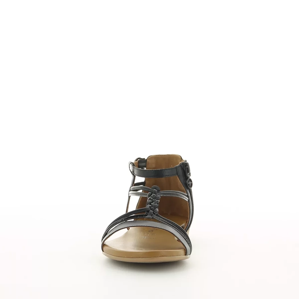 Image (5) de la chaussures Tamaris - Sandales et Nu-Pieds Noir en Cuir