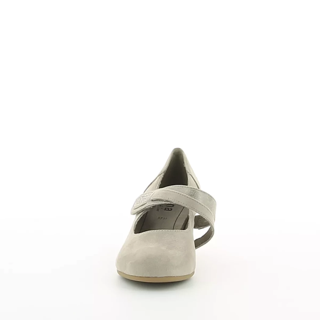 Image (5) de la chaussures Jana - Escarpins Taupe en Cuir synthétique
