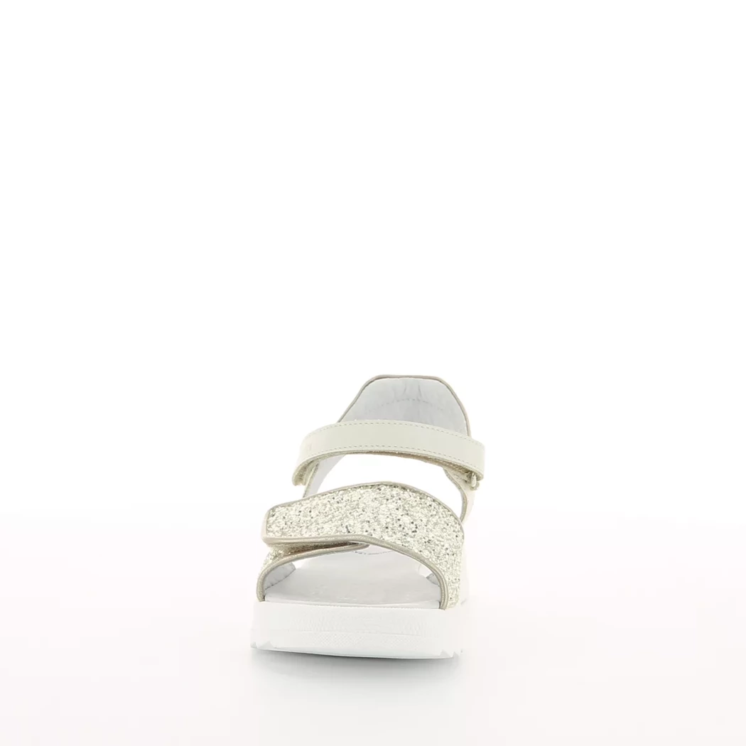 Image (5) de la chaussures Nero Giardini Junior - Sandales et Nu-Pieds Blanc en Cuir synthétique