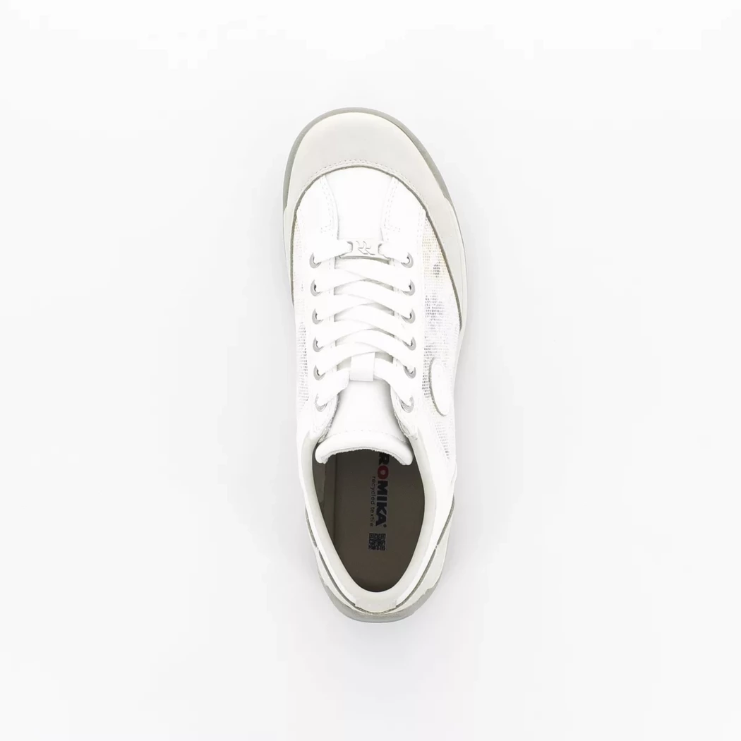 Image (6) de la chaussures Romika - Baskets Blanc en Cuir synthétique