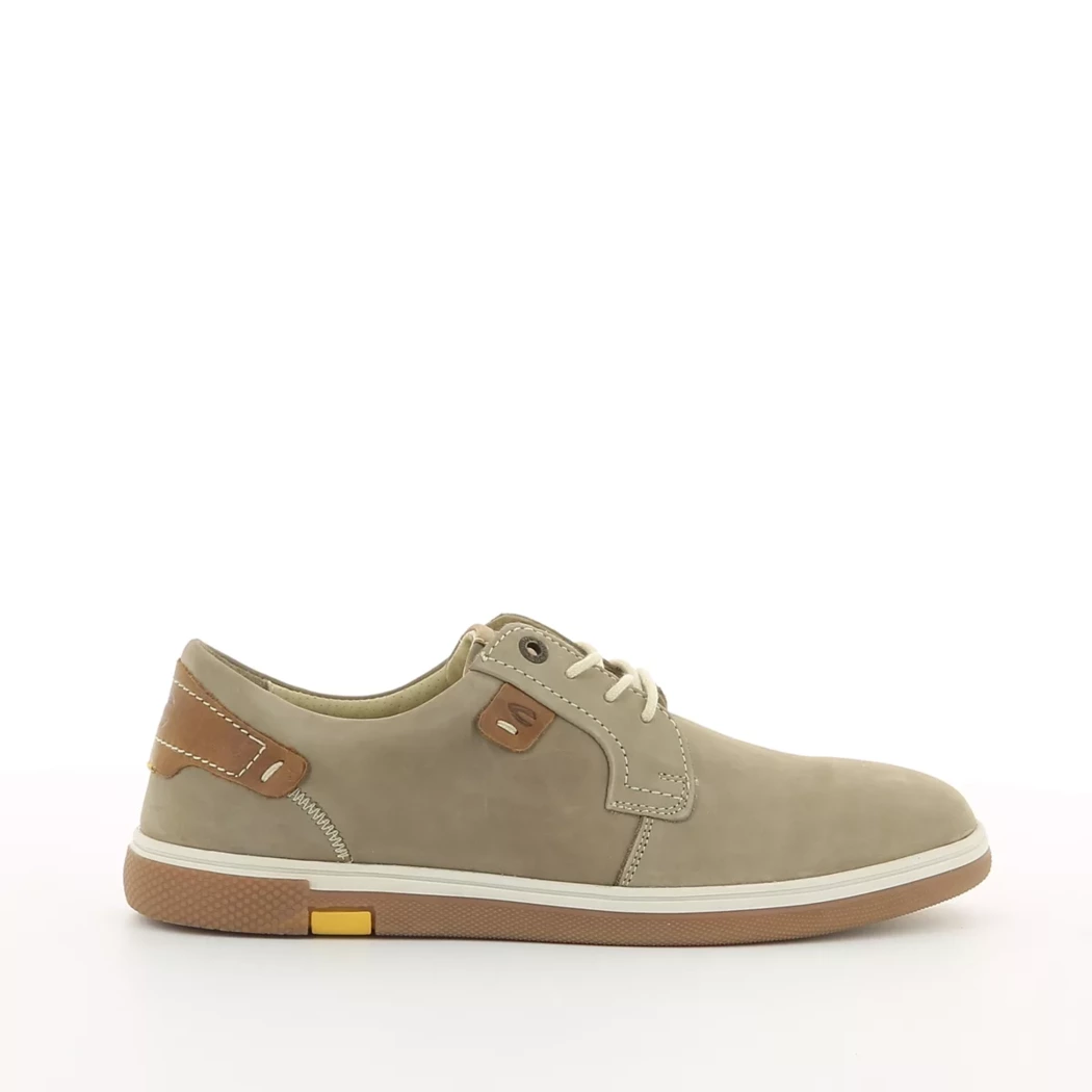 Image (2) de la chaussures Camel Active - Baskets Taupe en Cuir nubuck