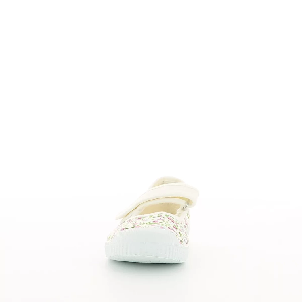Image (5) de la chaussures Cienta - Ballerines Blanc en Textile