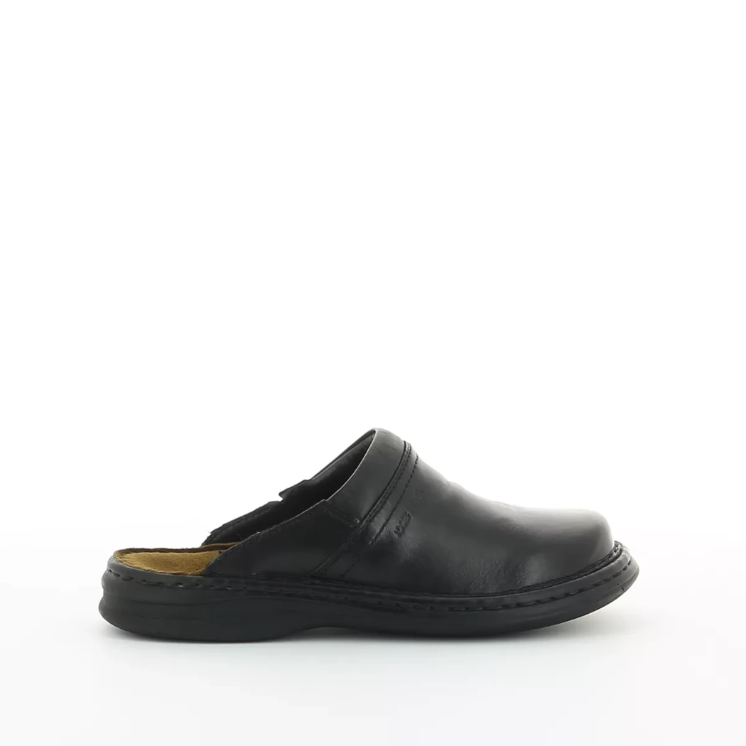Image (2) de la chaussures Josef Seibel - Mules et Sabots Noir en Cuir