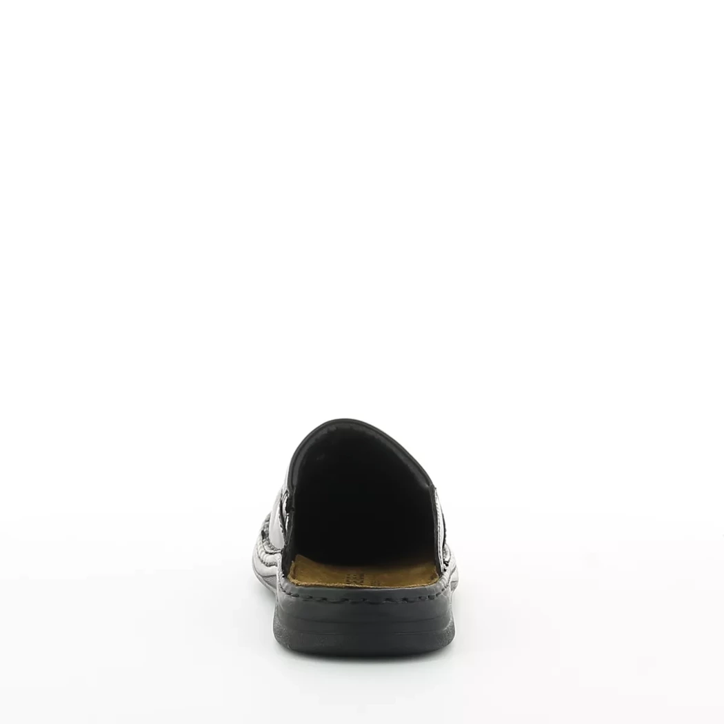 Image (3) de la chaussures Josef Seibel - Mules et Sabots Noir en Cuir