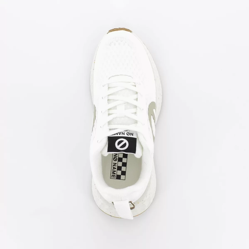 Image (6) de la chaussures No Name - Baskets Blanc en Textile