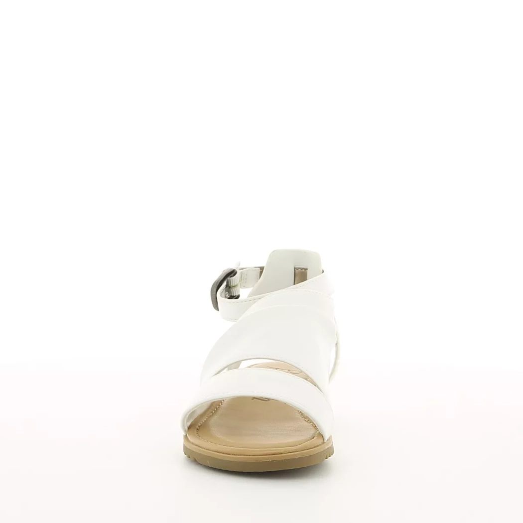 Image (5) de la chaussures Blowfish - Sandales et Nu-Pieds Blanc en Cuir synthétique