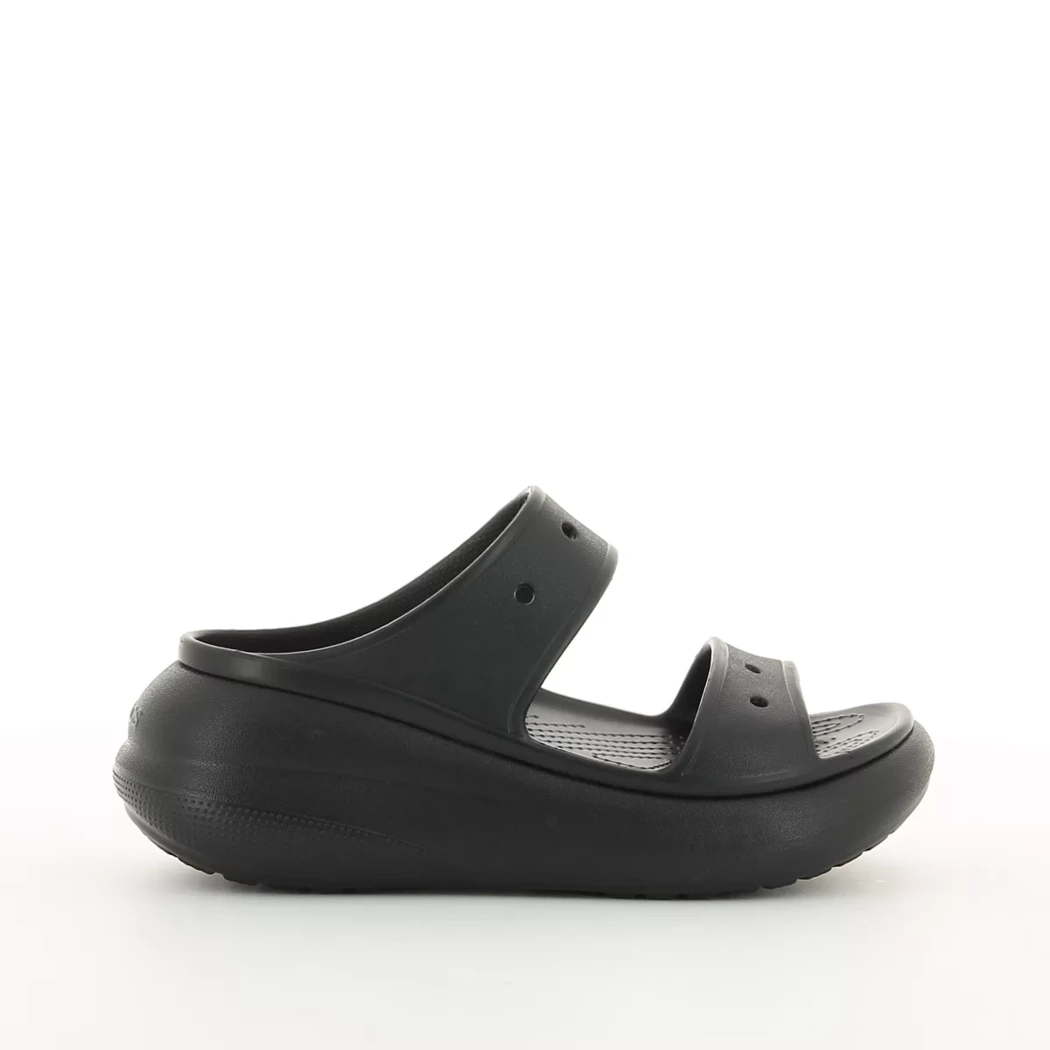 Image (2) de la chaussures Crocs - Mules et Sabots Noir en Caoutchouc