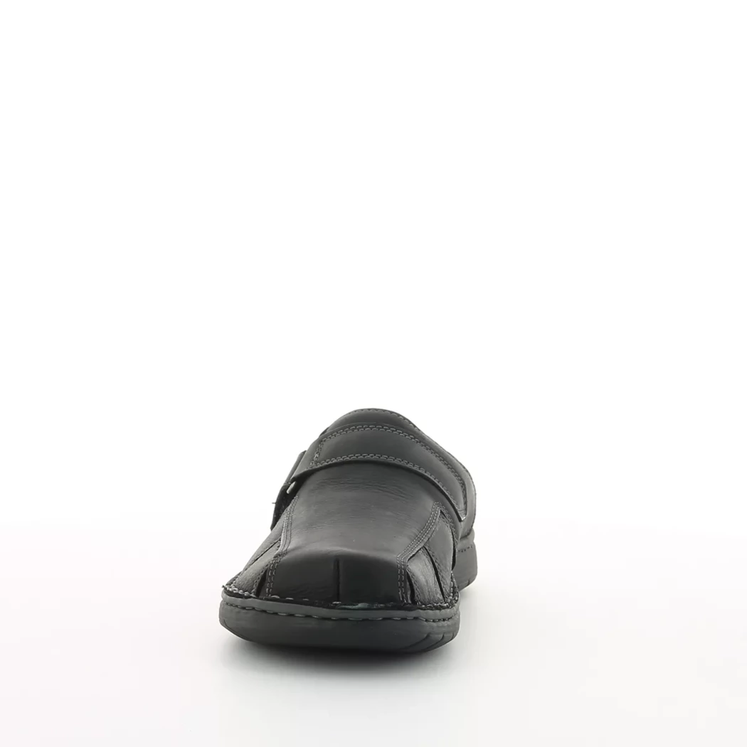 Image (5) de la chaussures Calba - Mules et Sabots Noir en Cuir