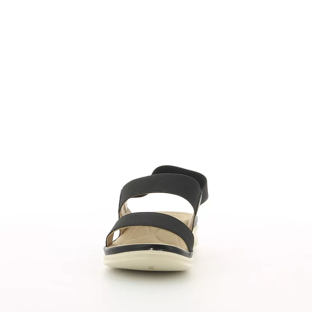 Image (5) de la chaussures Campus - Sandales et Nu-Pieds Noir en Cuir synthétique