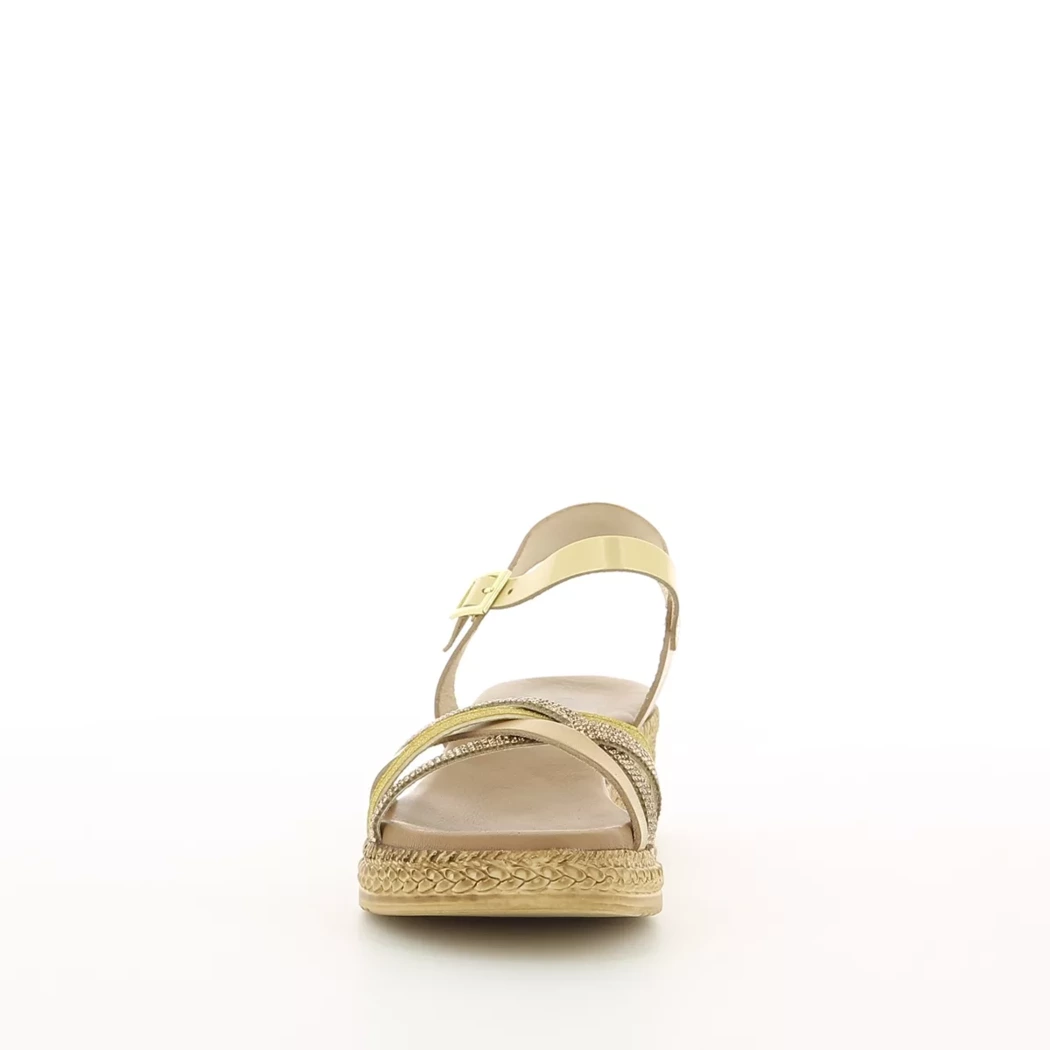Image (5) de la chaussures Soleil - Sandales et Nu-Pieds Taupe en Cuir