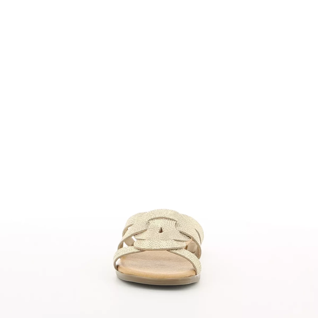 Image (5) de la chaussures Miss Boho - Mules et Sabots Or / Bronze / Platine en Cuir
