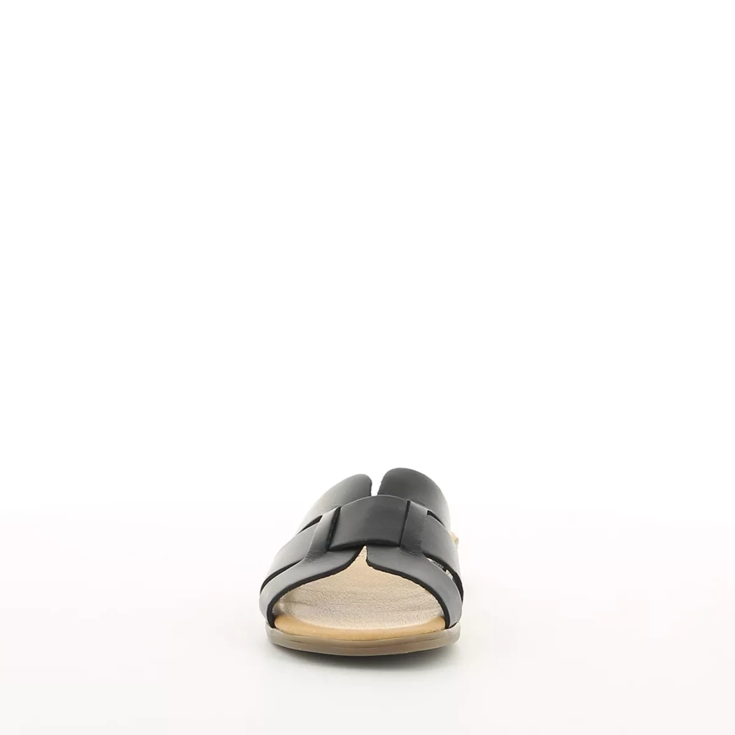 Image (5) de la chaussures Simplement B - Mules et Sabots Noir en Cuir