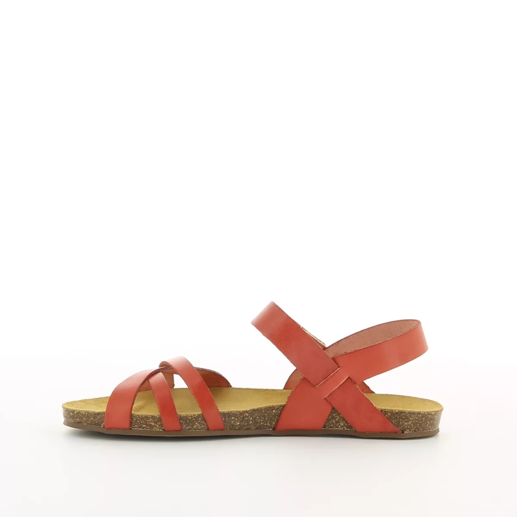 Image (4) de la chaussures Simplement B - Sandales et Nu-Pieds Rouge en Cuir Image (4) de la chaussures Simplement B - Sandales et Nu-Pieds Rouge en Cuir