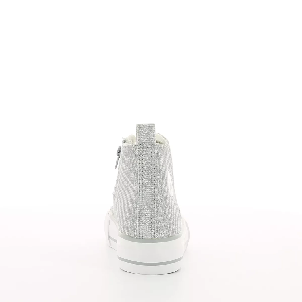 Image (3) de la chaussures Lulu Castagnette - Baskets Argent en Textile