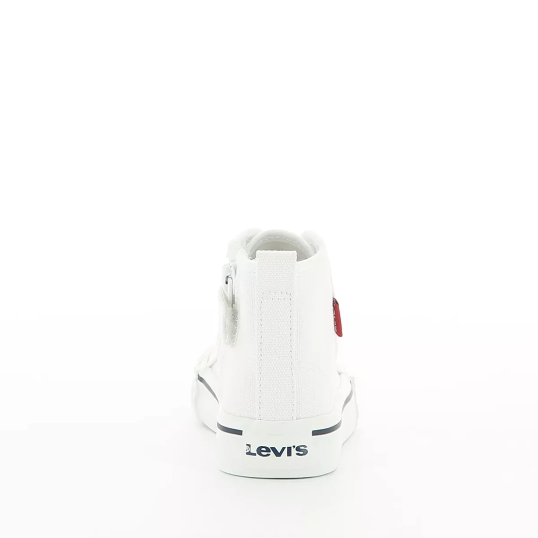 Image (3) de la chaussures Levi's - Baskets Blanc en Textile