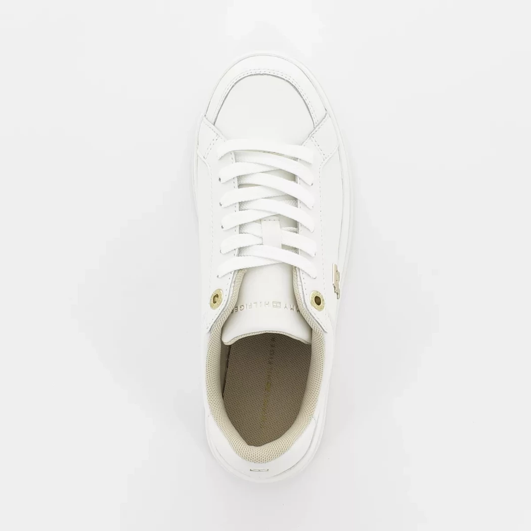 Image (6) de la chaussures Tommy Hilfiger - Baskets Blanc en Cuir Image (6) de la chaussures Tommy Hilfiger - Baskets Blanc en Cuir