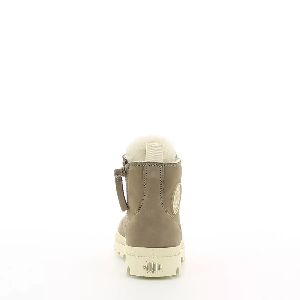 Image (3) de la chaussures Palladium - Bottines Taupe en Cuir nubuck Image (3) de la chaussures Palladium - Bottines Taupe en Cuir nubuck
