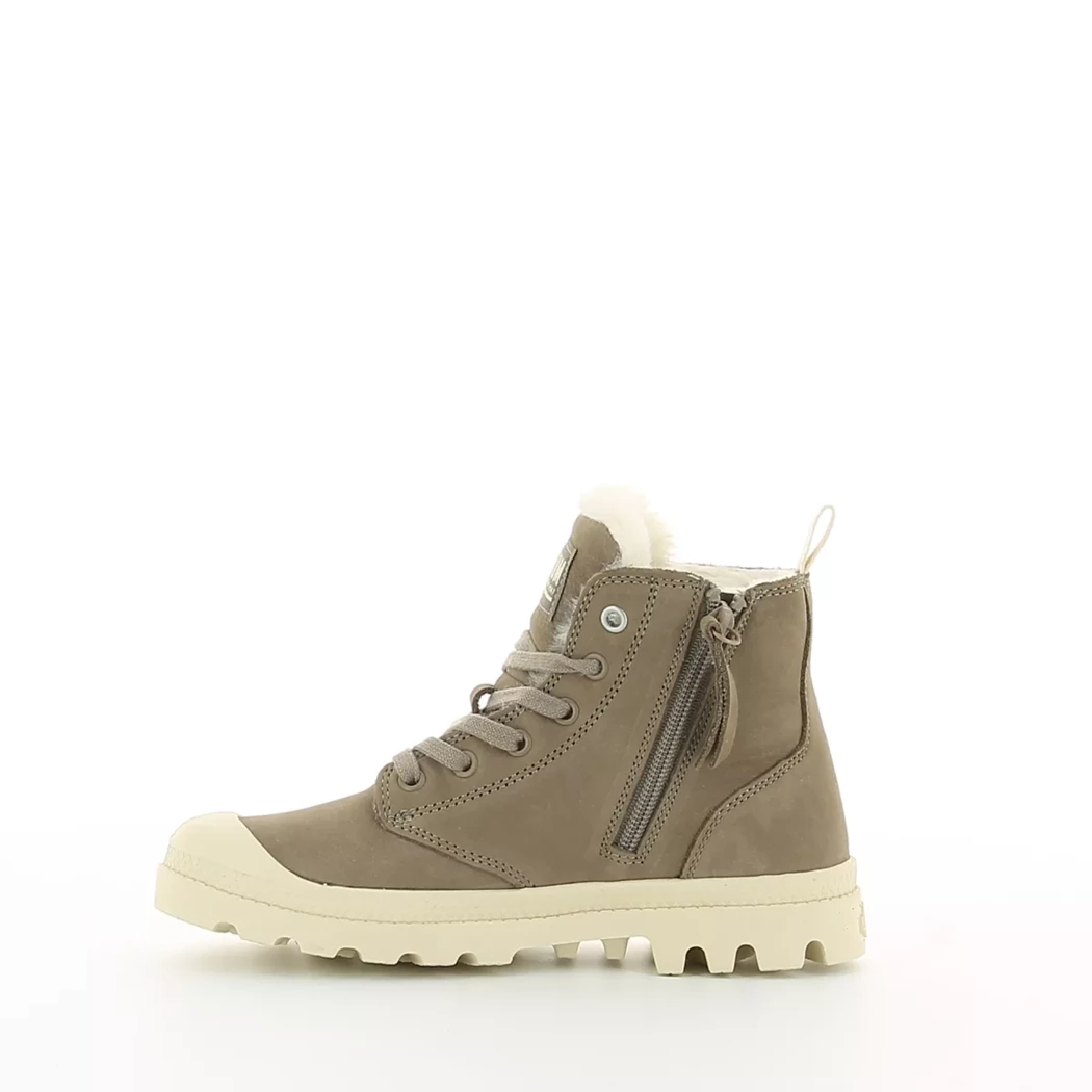 Image (4) de la chaussures Palladium - Bottines Taupe en Cuir nubuck Image (4) de la chaussures Palladium - Bottines Taupe en Cuir nubuck