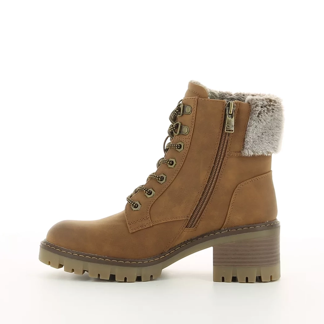 Image (4) de la chaussures Tom Tailor - Bottines Cuir naturel / Cognac en Cuir synthétique Image (4) de la chaussures Tom Tailor - Bottines Cuir naturel / Cognac en Cuir synthétique