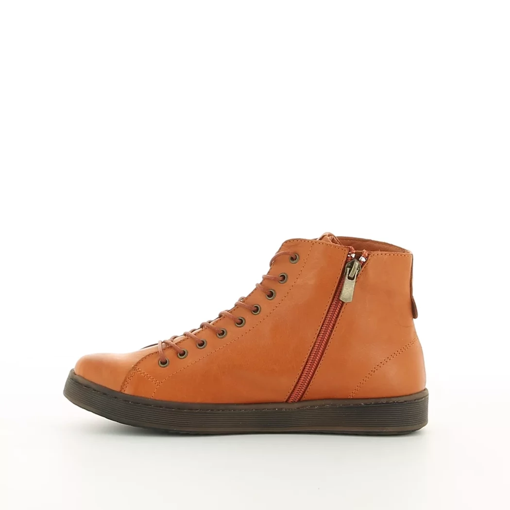 Image (4) de la chaussures Andrea Conti - Bottines Orange en Cuir Image (4) de la chaussures Andrea Conti - Bottines Orange en Cuir