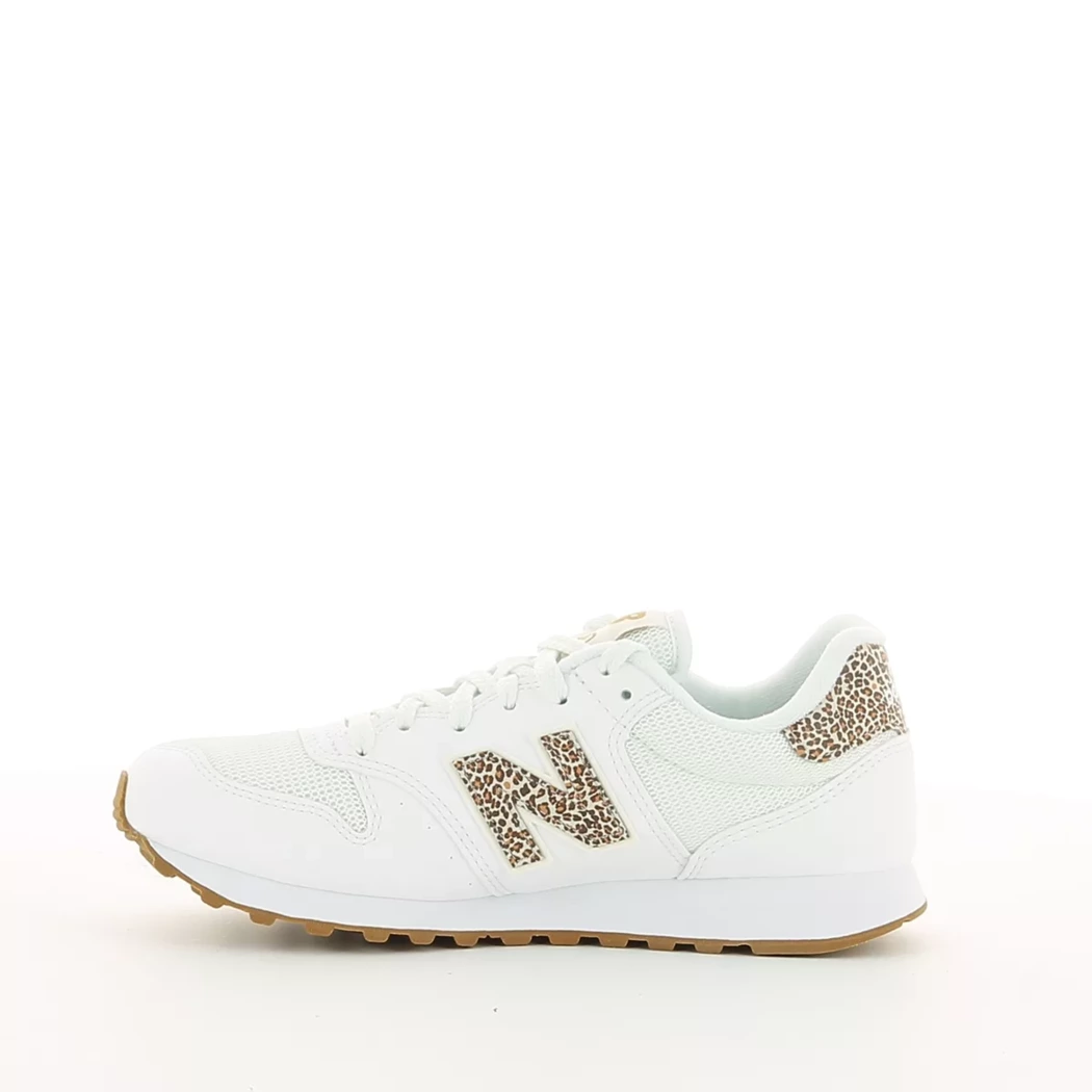 Image (4) de la chaussures New Balance - Baskets Blanc en Cuir synthétique Image (4) de la chaussures New Balance - Baskets Blanc en Cuir synthétique