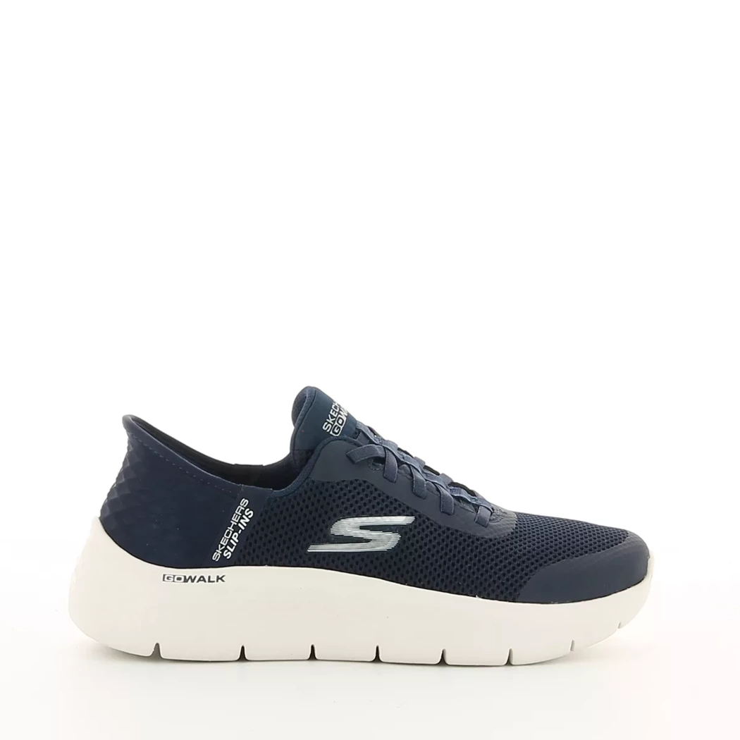 Image (2) de la chaussures Skechers - Baskets Bleu en Textile Image (2) de la chaussures Skechers - Baskets Bleu en Textile