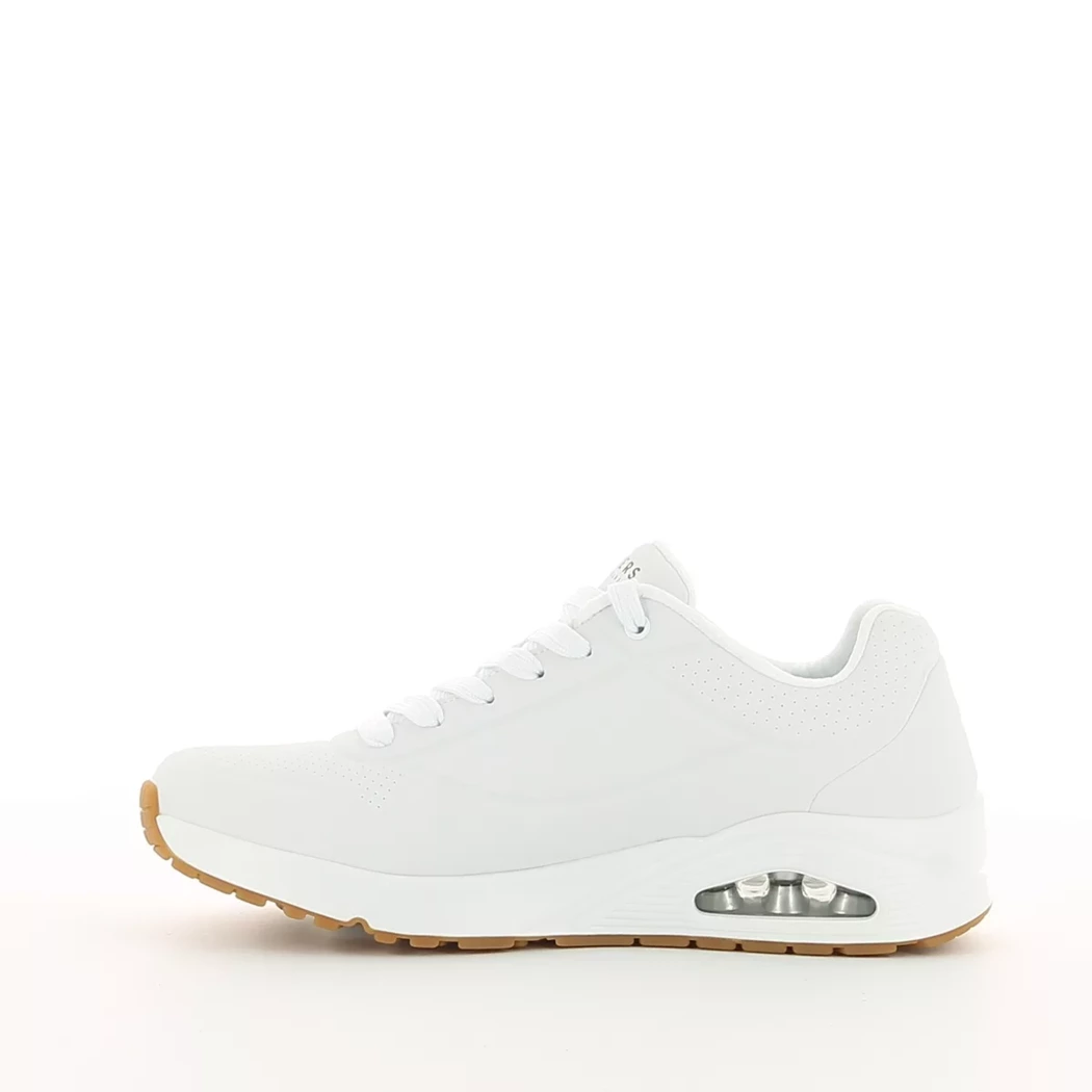 Image (4) de la chaussures Skechers - Baskets Blanc en Cuir synthétique Image (4) de la chaussures Skechers - Baskets Blanc en Cuir synthétique